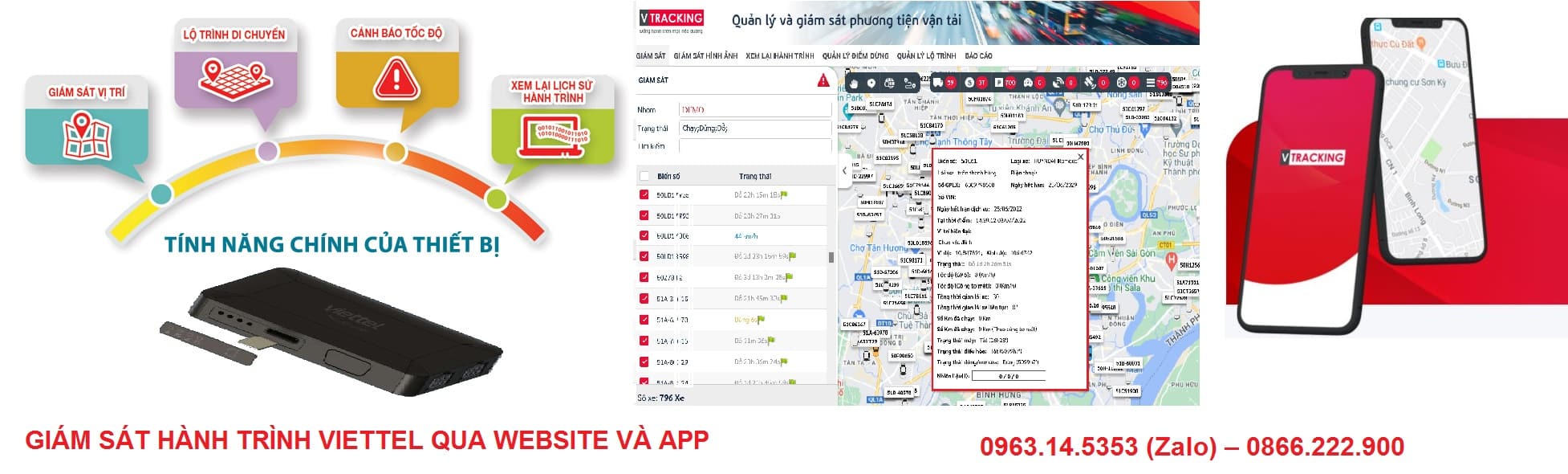App giám sát hành trình Viettel