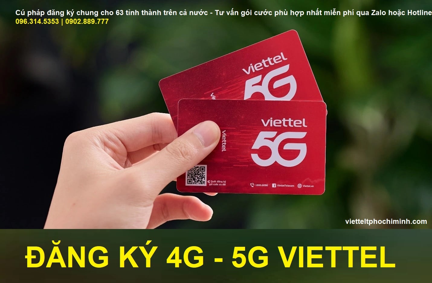 đăng ký 4G của Viettel