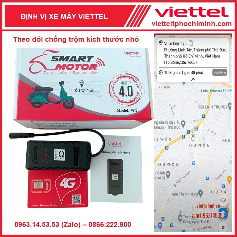 Định vị xe máy Viettel