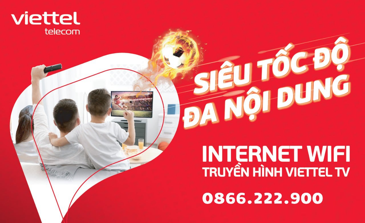Viettel khuyến mãi gói cước giá rẻ, tốc độ cao cho khách hàng lắp mạng cáp quang và truyền hình tại phường Cầu Ông Lãnh, Quận 1, TPHCM.