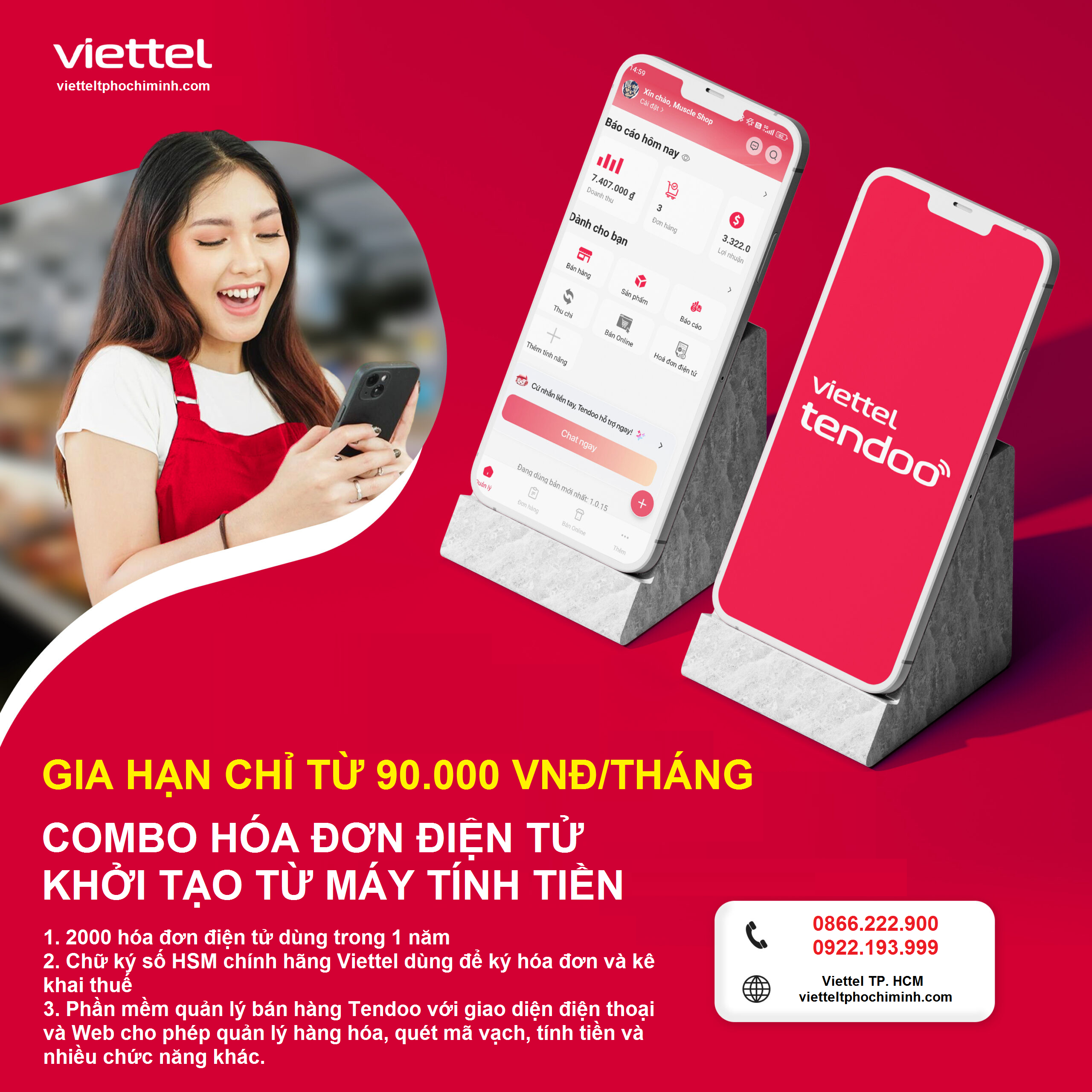 Combo gia hạn hóa đơn điện tử