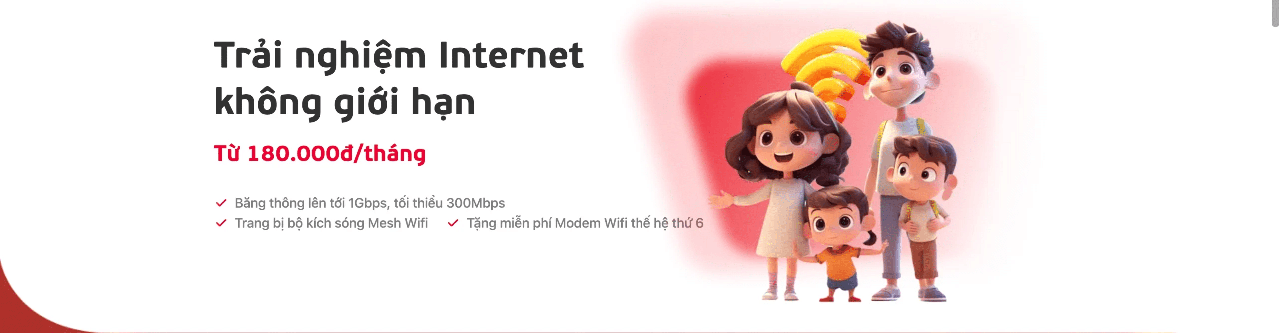 Dịch vụ lắp mạng Viettel tại phường Bình Tân nổi bật với giá cước rẻ chỉ từ 180k