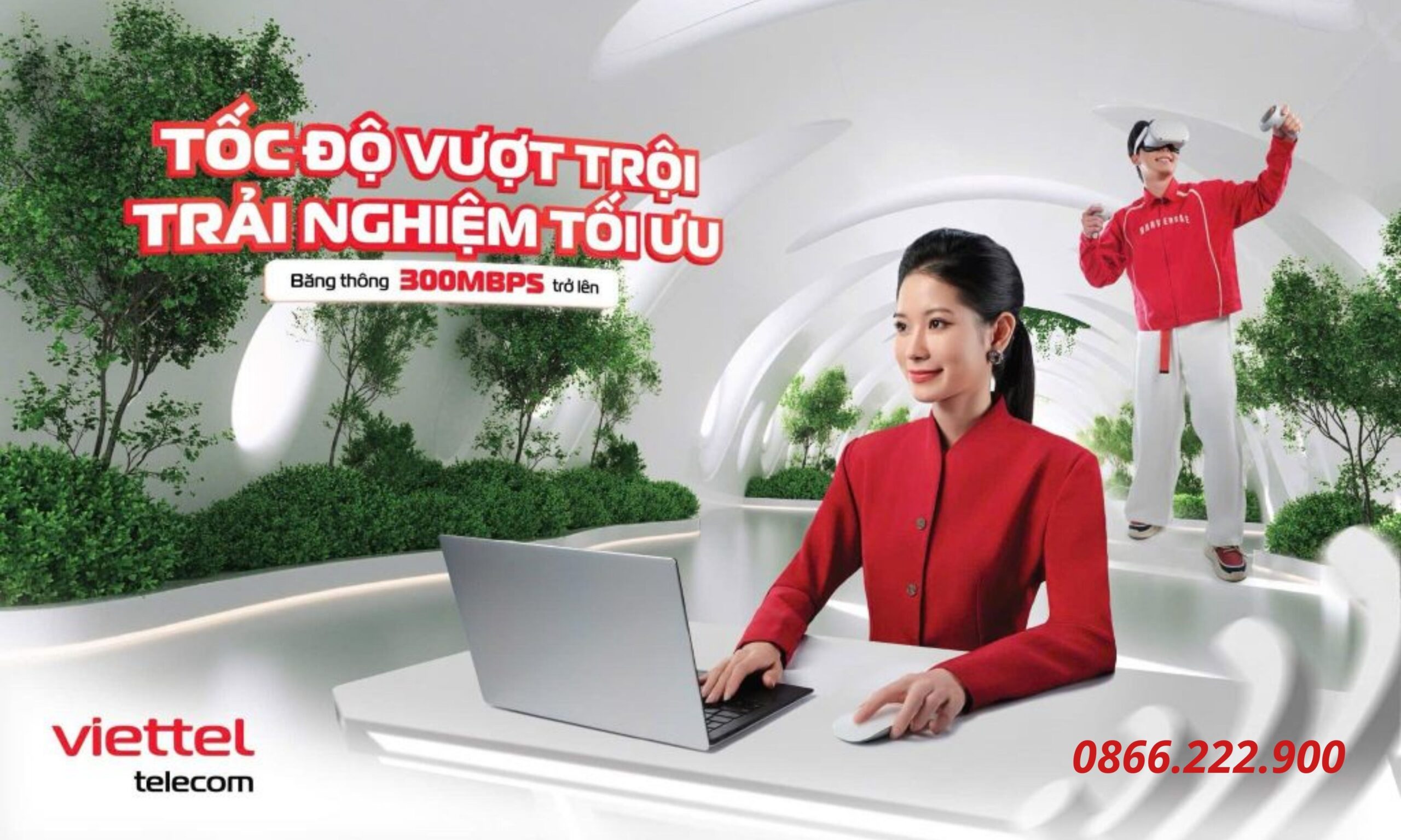 Viettel cam kết mang đến cho khách hàng trải nghiệm dịch vụ dùng mạng tốc độ cao và ổn định nhất